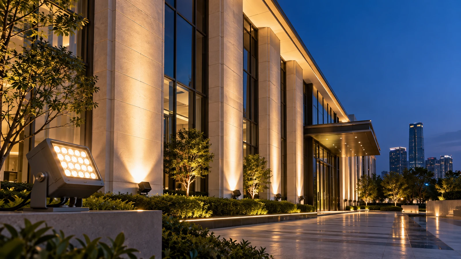 How to Select LED Floodlights for Architectural Facade Lighting Projects