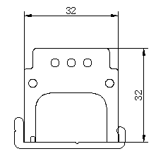 GD-L3030AL cross-section dimensions