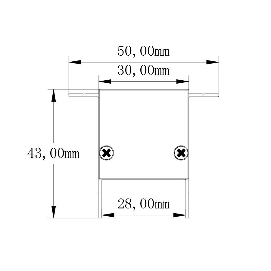 GD-L3049A cross-section dimensions