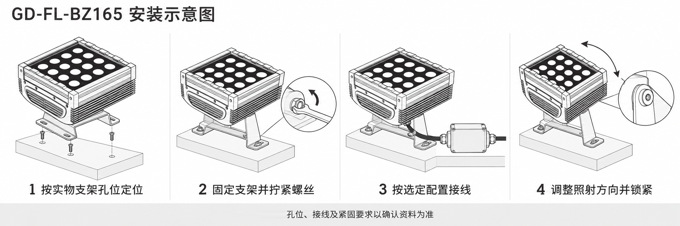 GD-FL-BZ165 安装示意图