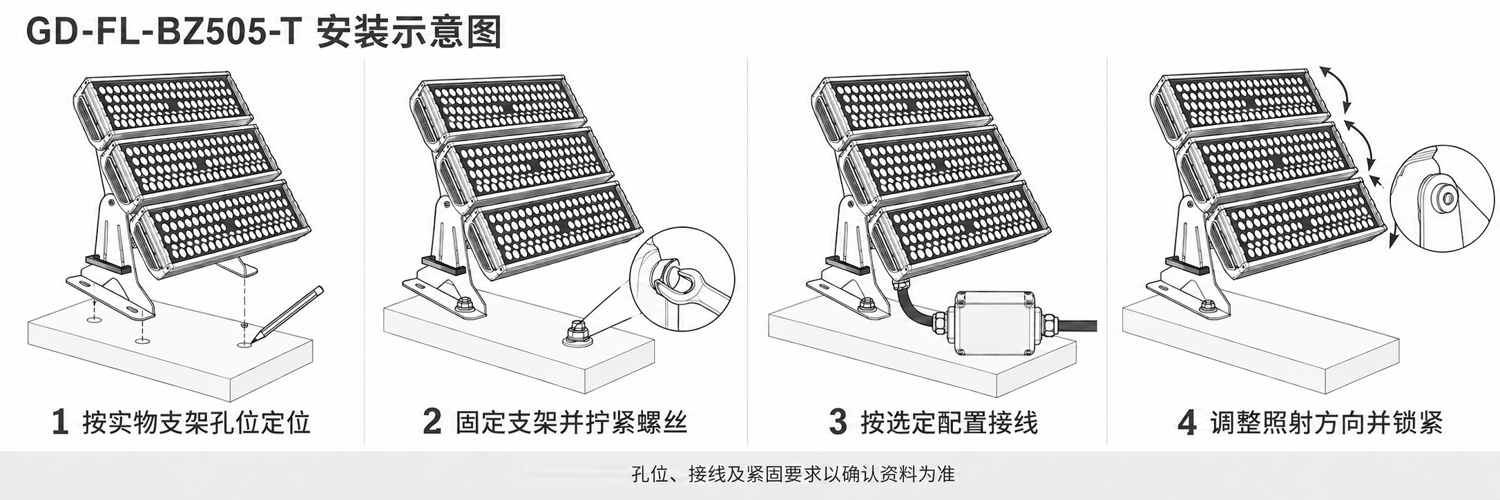 GD-FL-BZ505-T 安装示意图