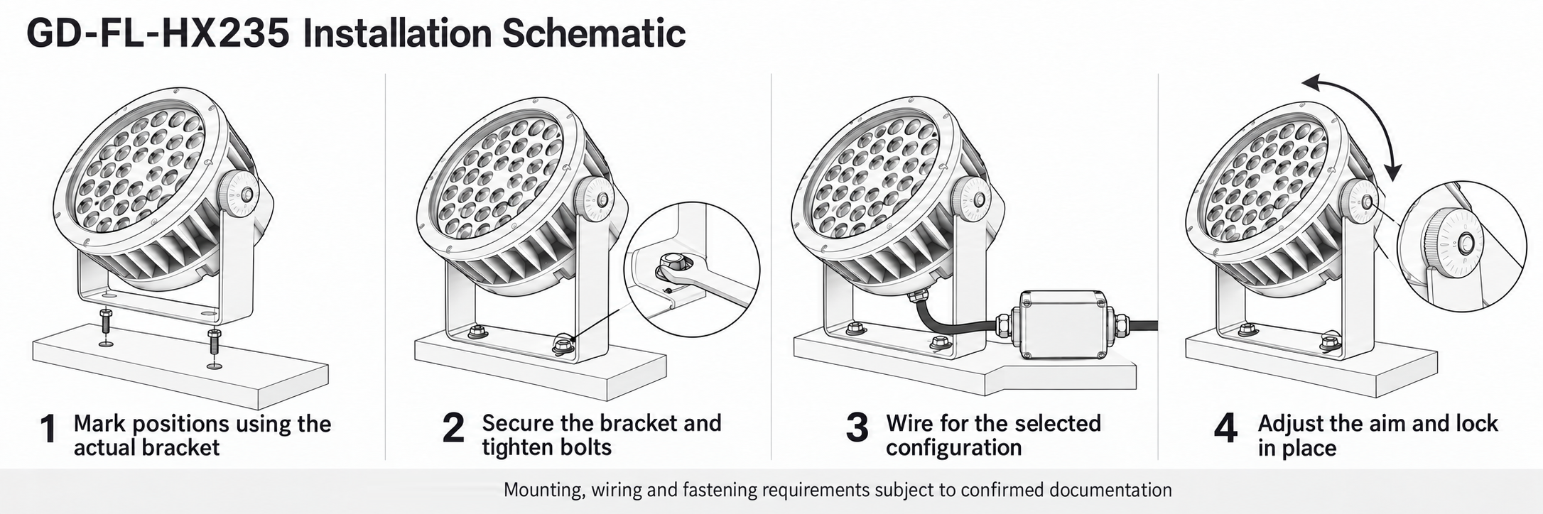 GD-FL-HX235 installation schematic