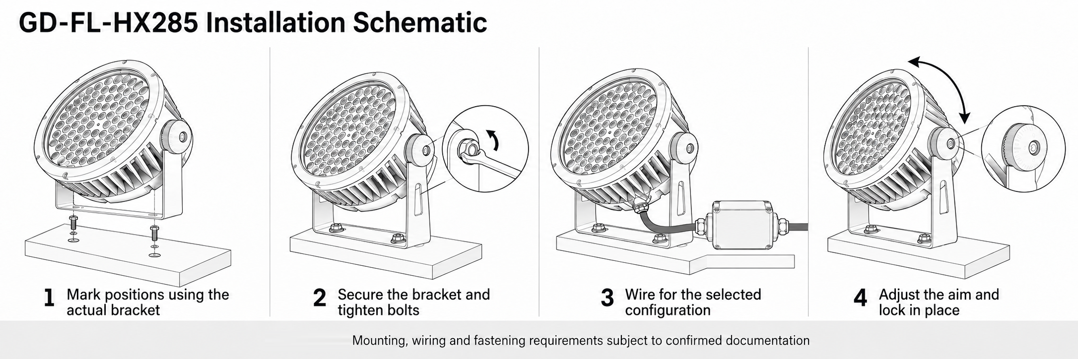 GD-FL-HX285 installation schematic