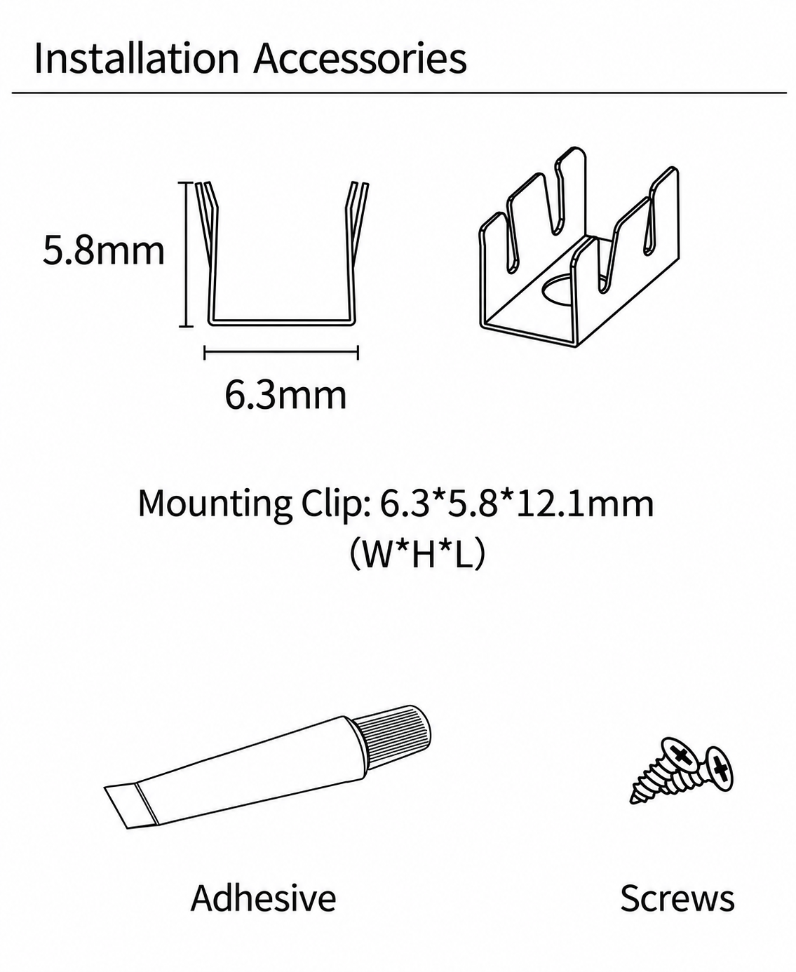 GD-NF-0606-F Accessories & Installation Methods