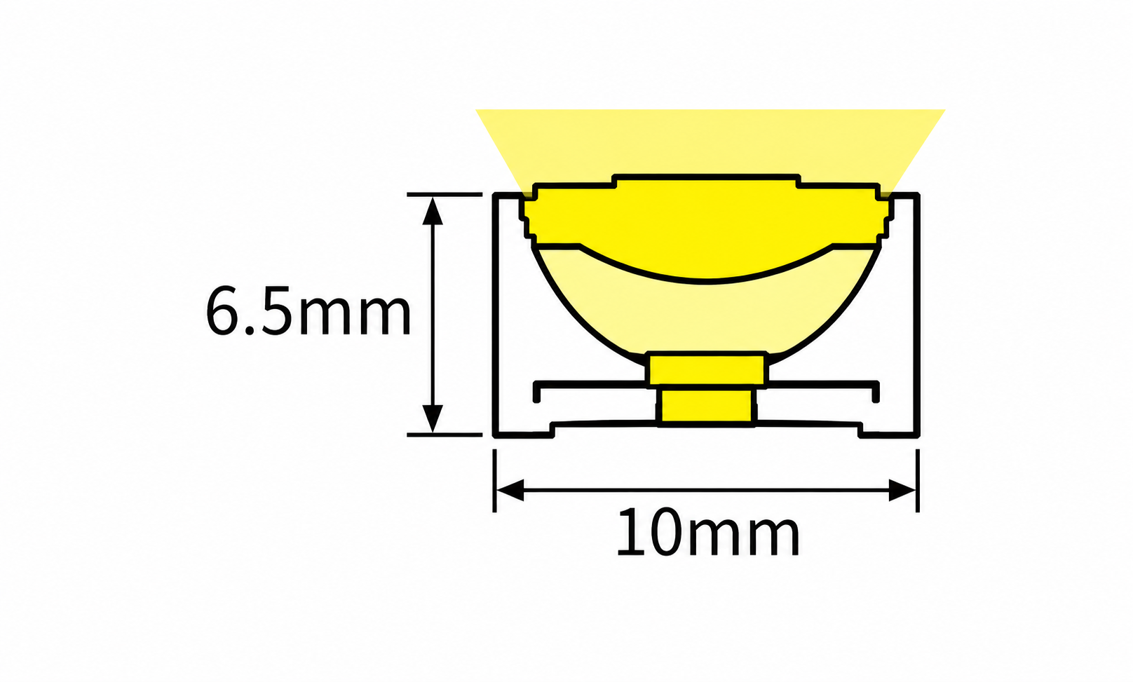 GD-NF-0610-F Dimensions