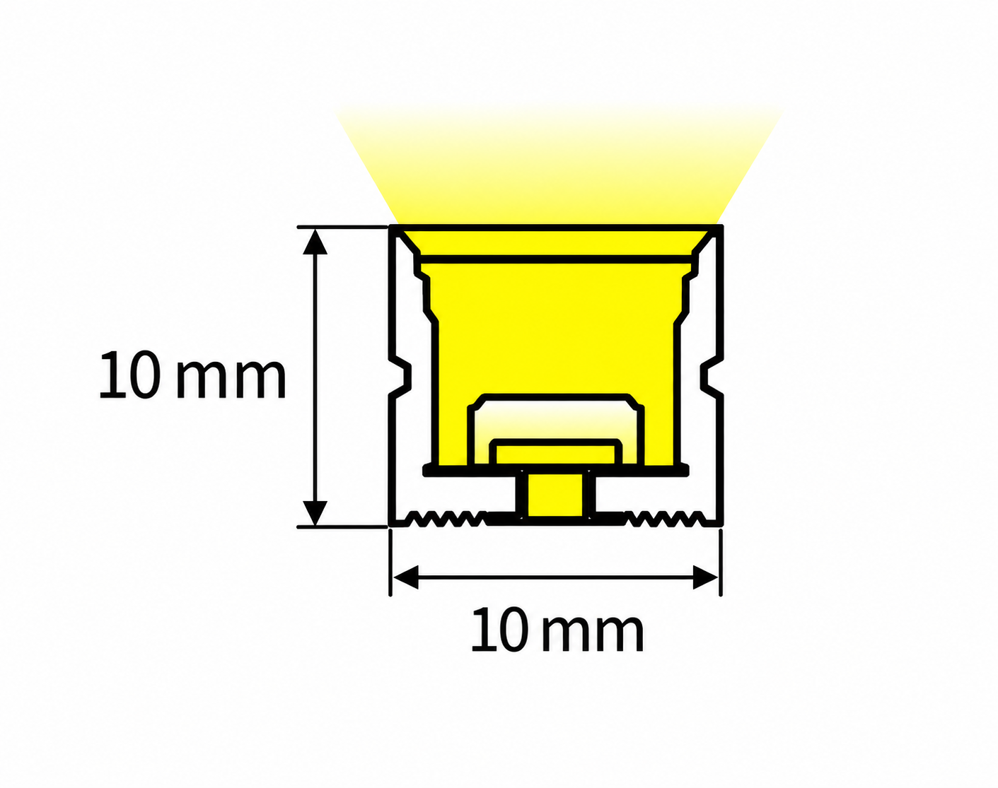 GD-NF-1010-F-20M Dimensions