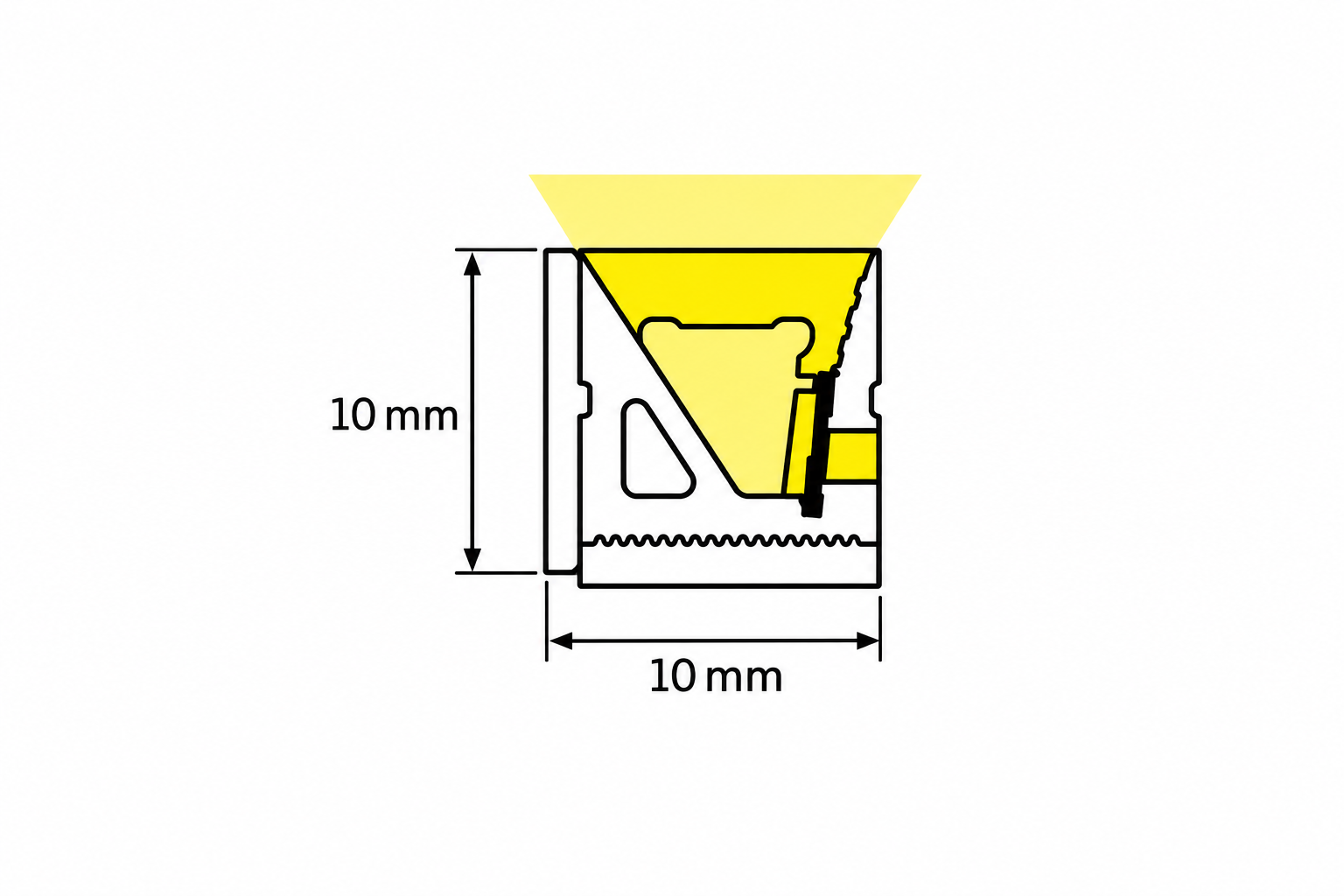 GD-NF-1010-S Dimensions