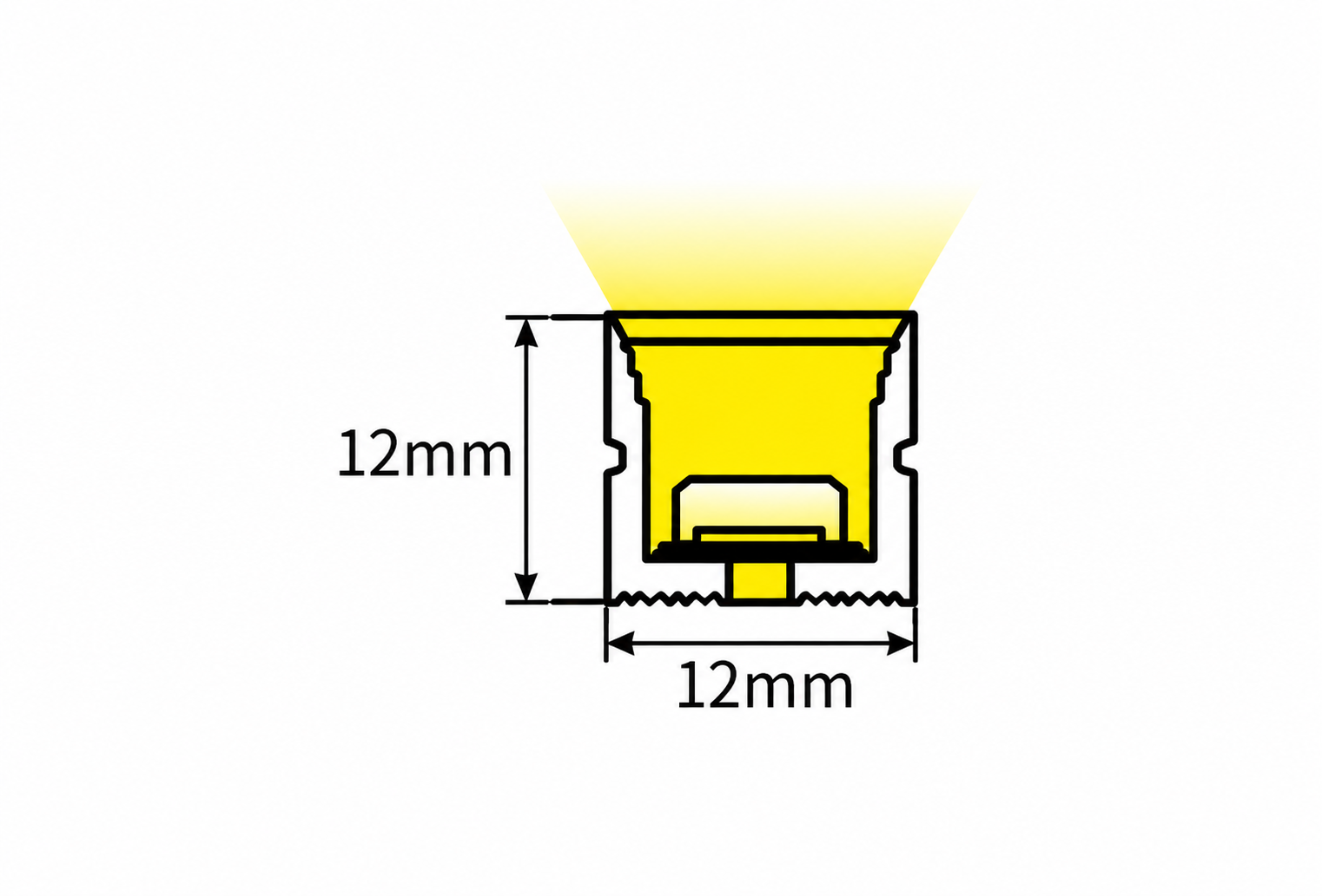 GD-NF-1212-F-20M Dimensions