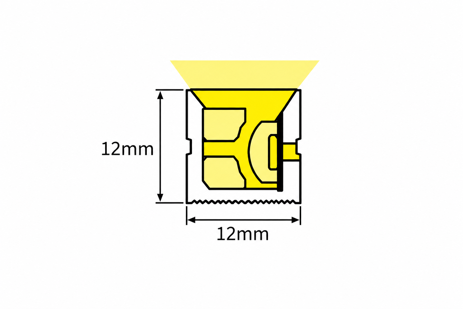 GD-NF-1212-S Dimensions