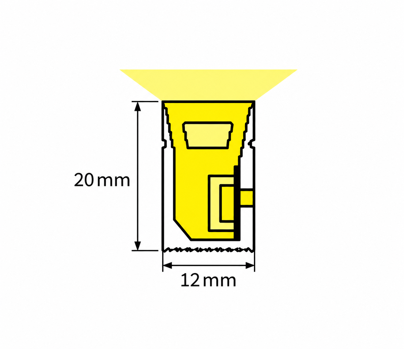 GD-NF-1220-S-20M Dimensions