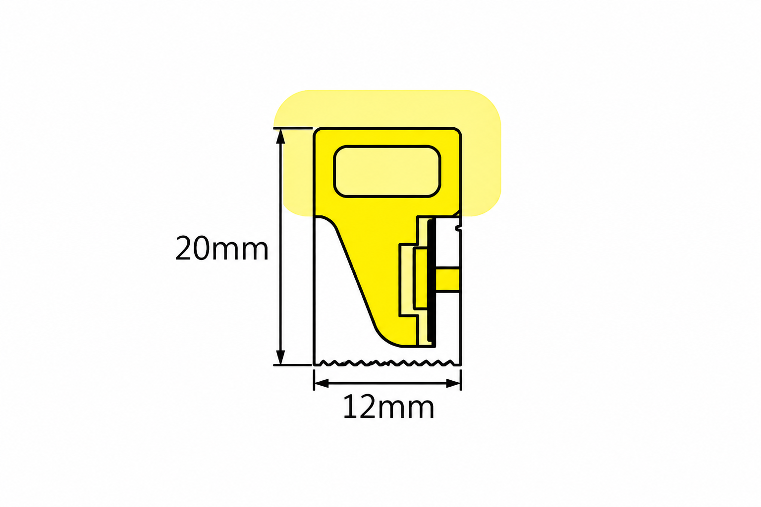 GD-NF-1220-S-DUAL Dimensions