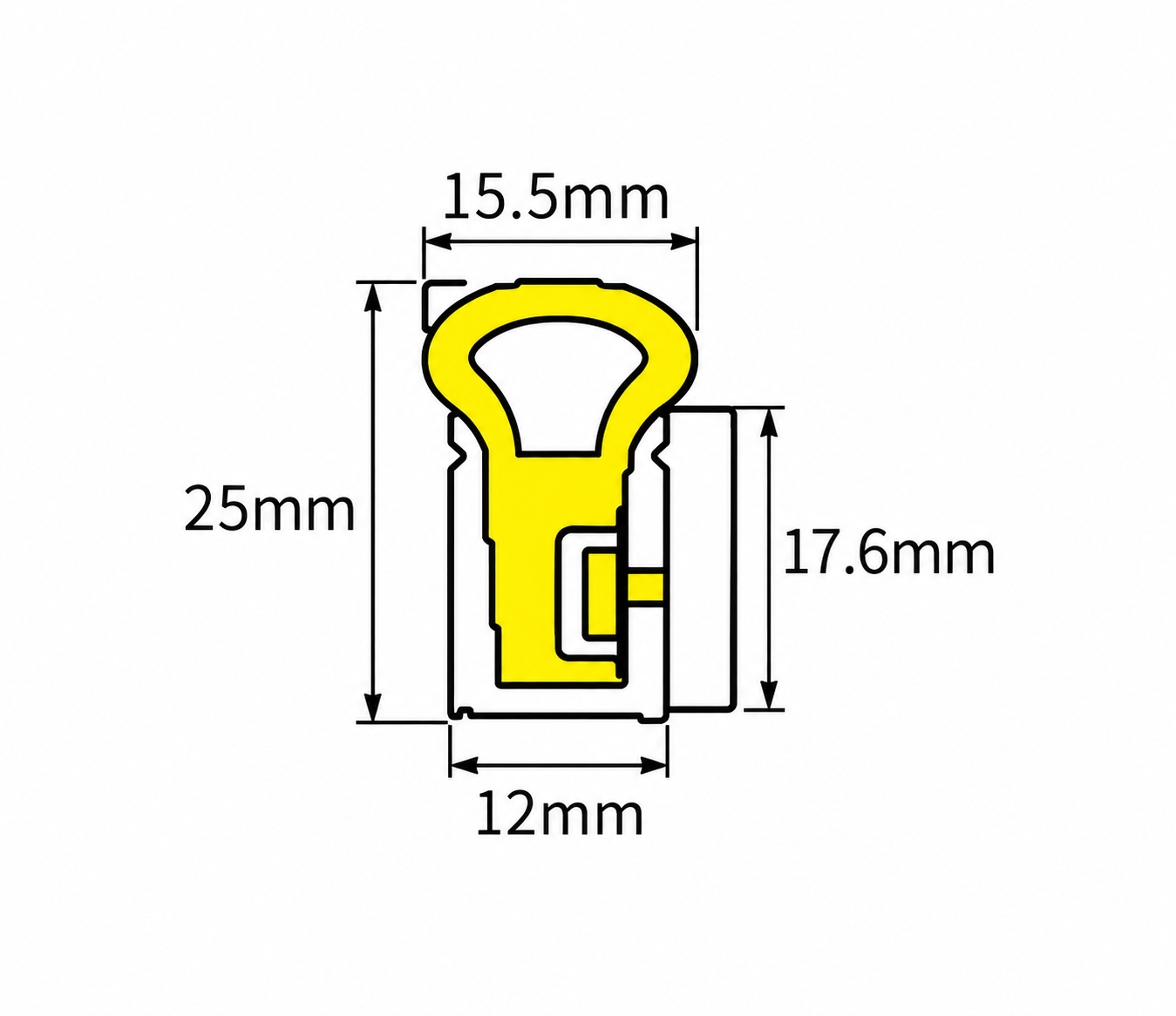 GD-NF-1225-S Dimensions
