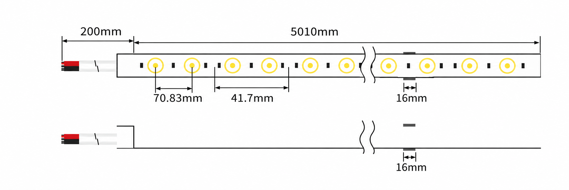 GD-NF-1616-LVR Dimensions
