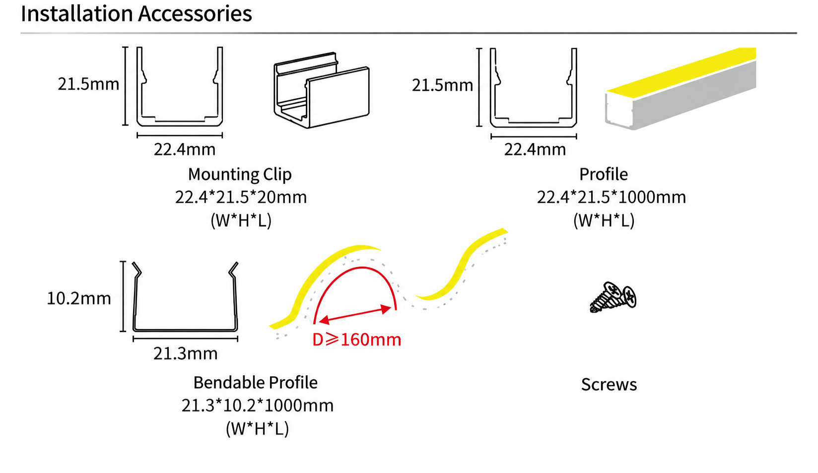 GD-NF-2020-F-DUAL Accessories & Installation Methods