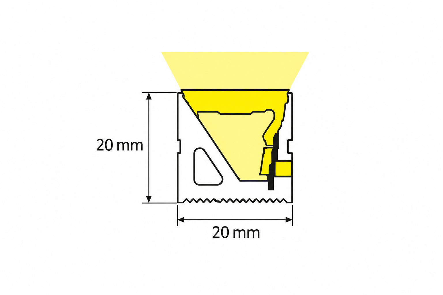 GD-NF-2020-S Dimensions