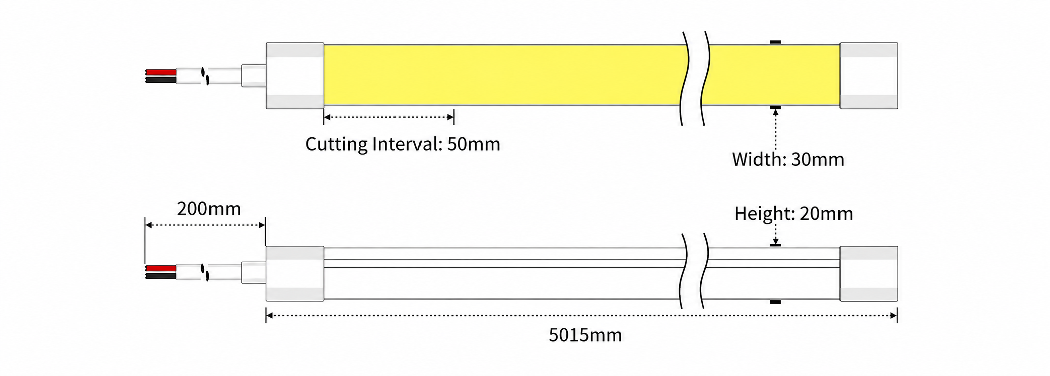 GD-NF-3020-F Dimensions