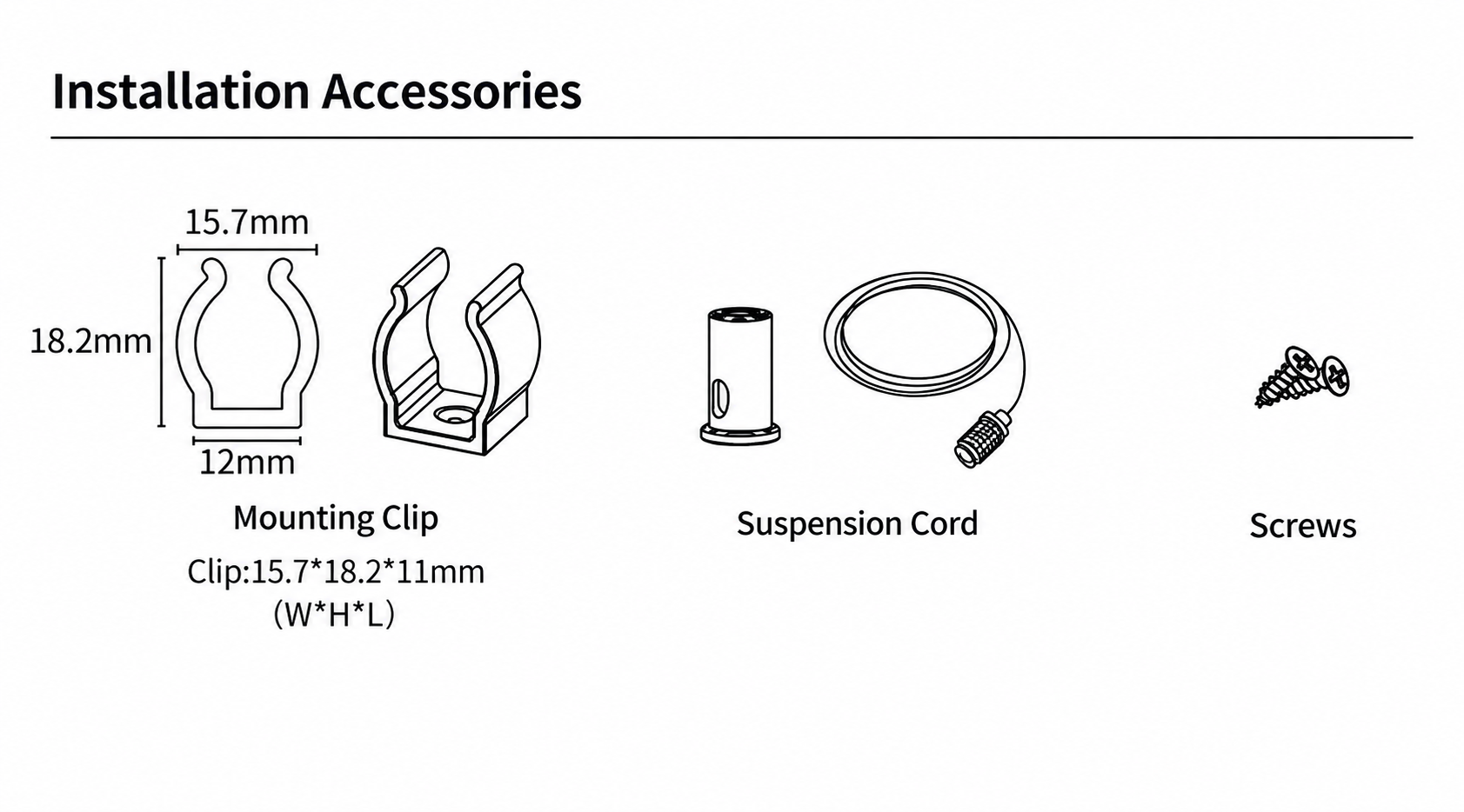 GD-NF-D16-360 Accessories & Installation Methods
