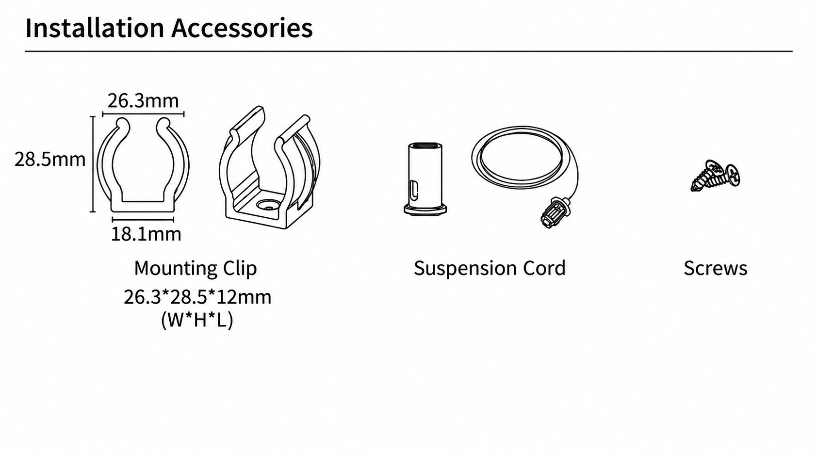 GD-NF-D20-270 Accessories & Installation Methods