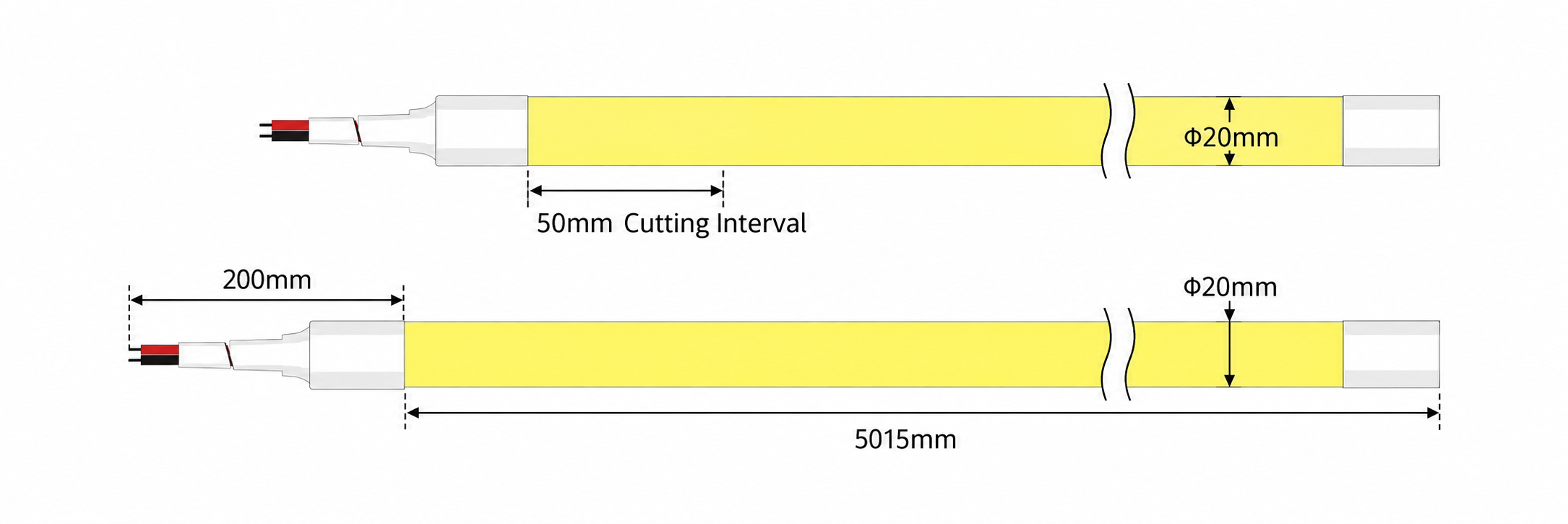 GD-NF-D20-270 Dimensions