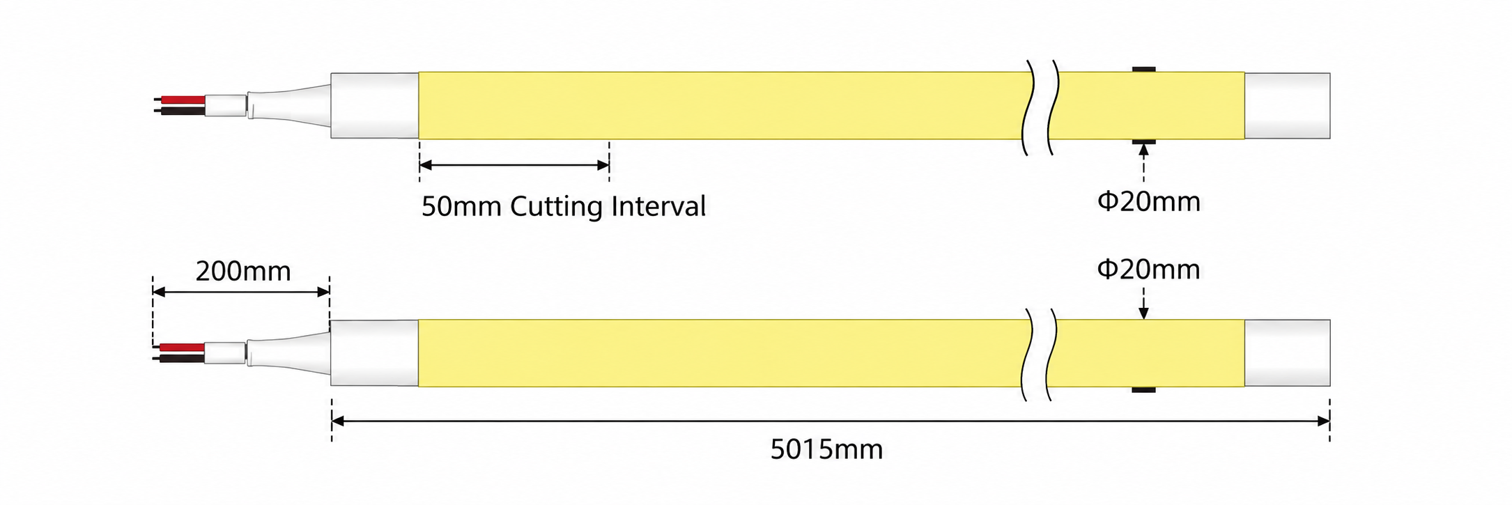 GD-NF-D20-360 Dimensions