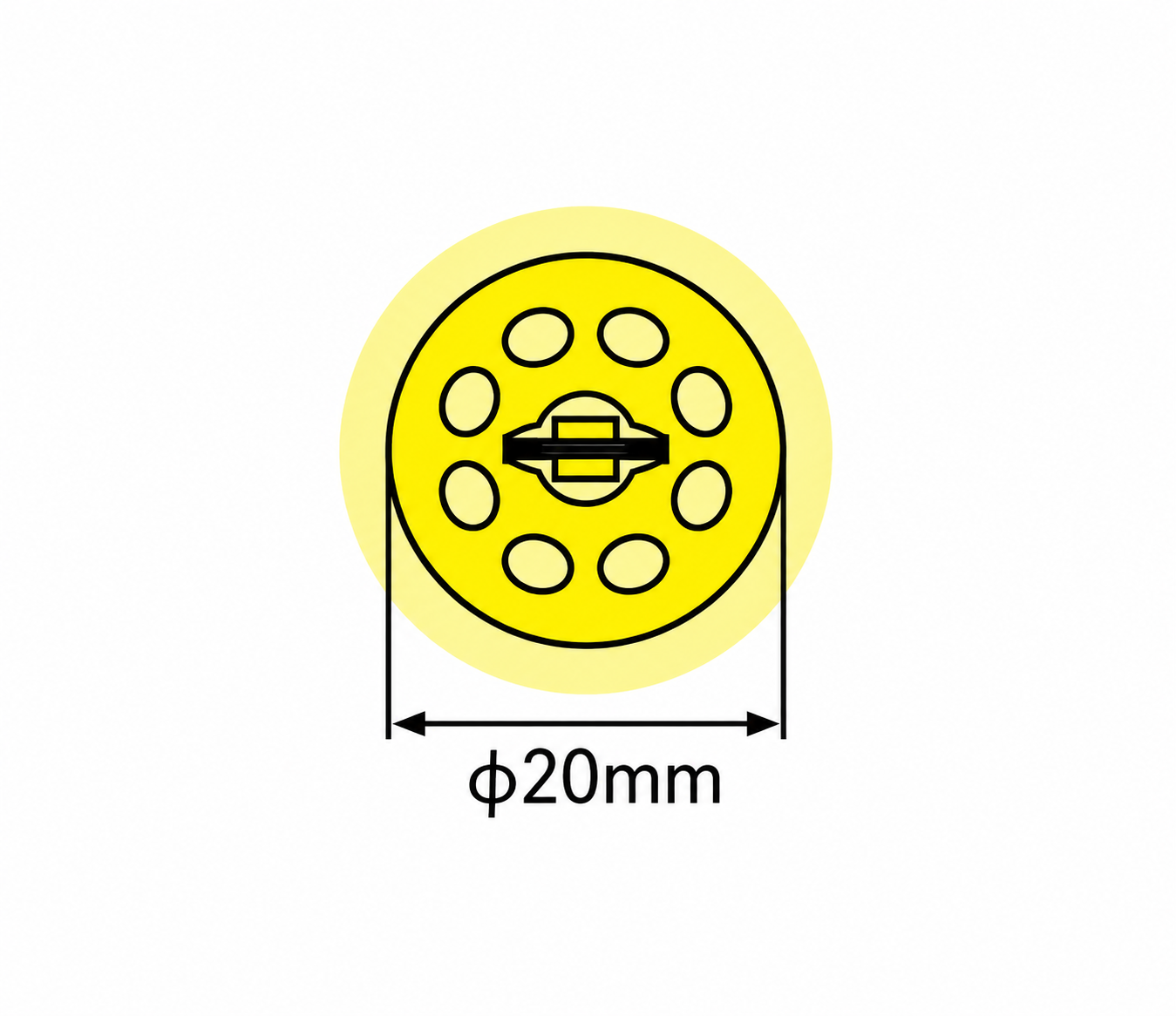 GD-NF-D20-360 Dimensions