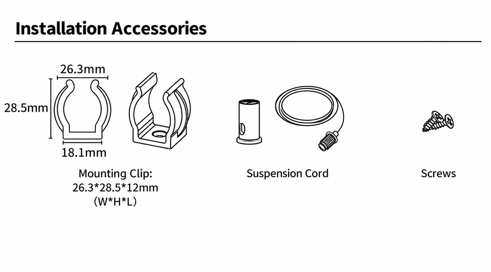 GD-NF-D22-360 Accessories & Installation Methods