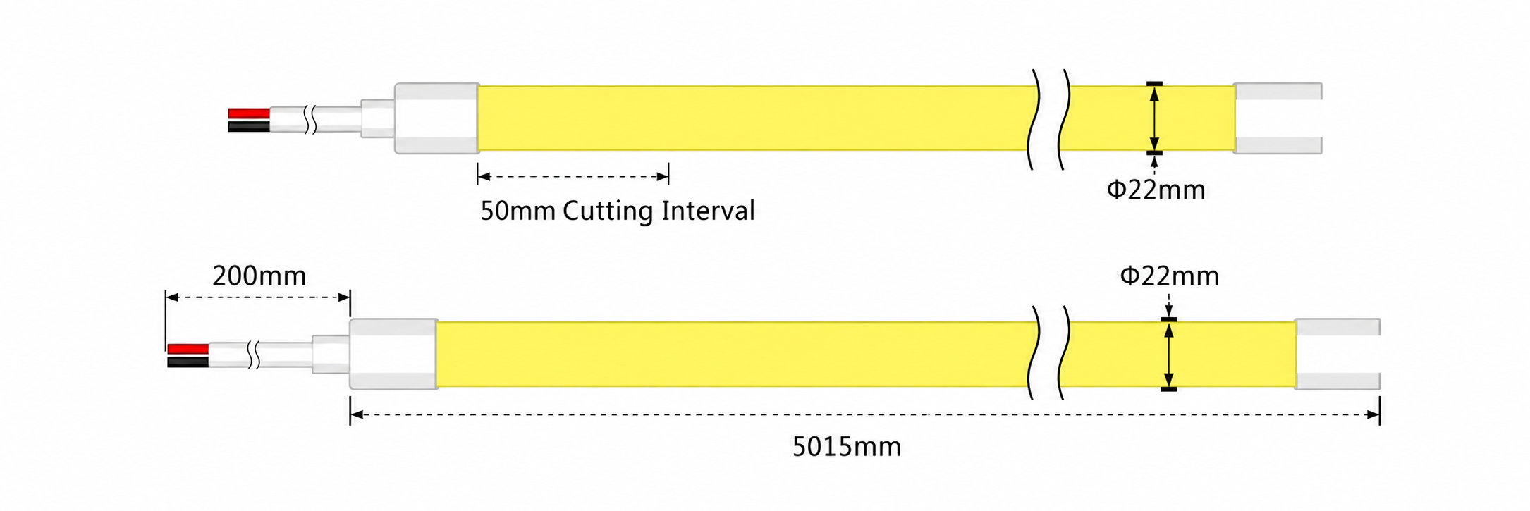 GD-NF-D22-360 Dimensions