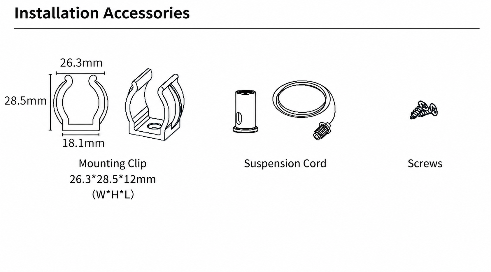 GD-NF-D22-R-360 Accessories & Installation Methods