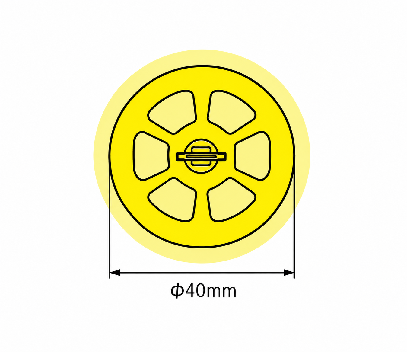 GD-NF-D40-360 Dimensions