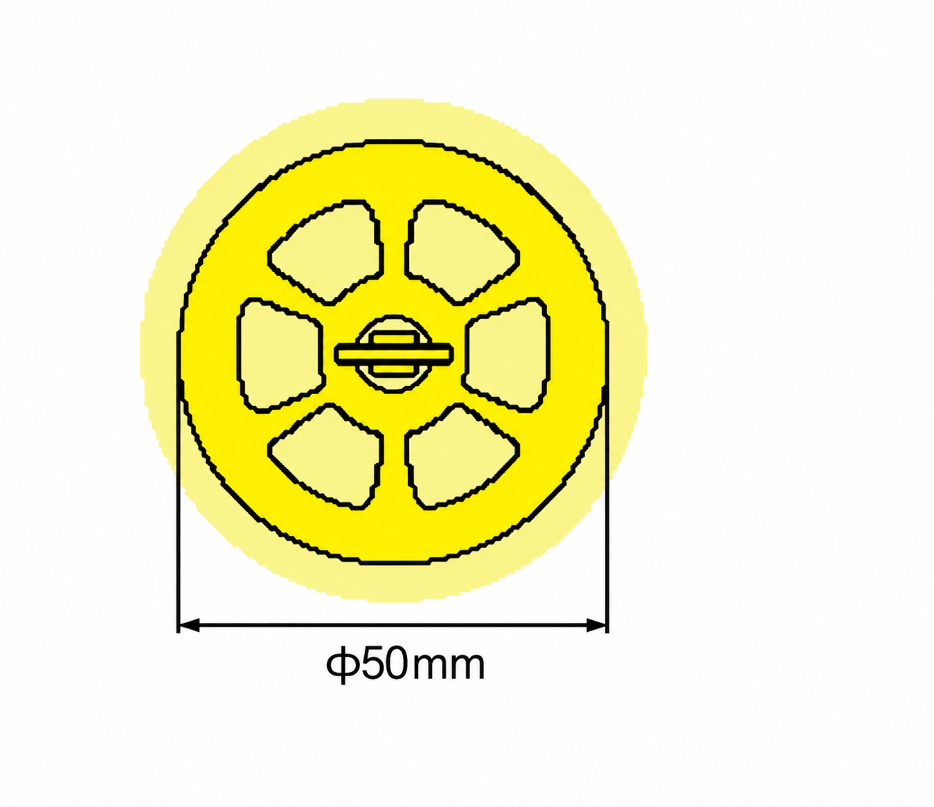 GD-NF-D50-360 Dimensions