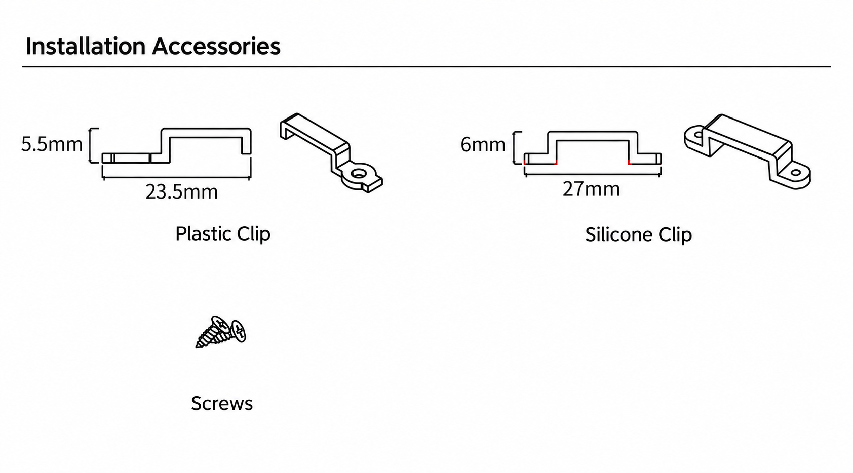 GD-RS-08-SIDE Accessories & Installation Methods