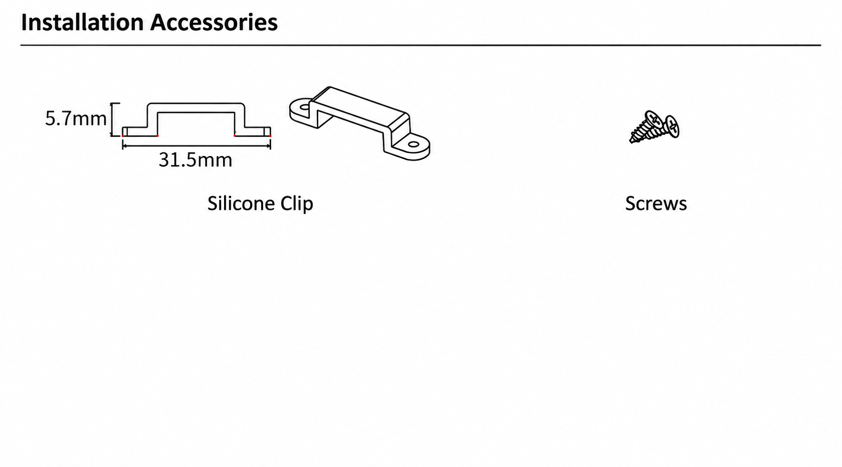 GD-RS-15-SIDE Accessories & Installation Methods
