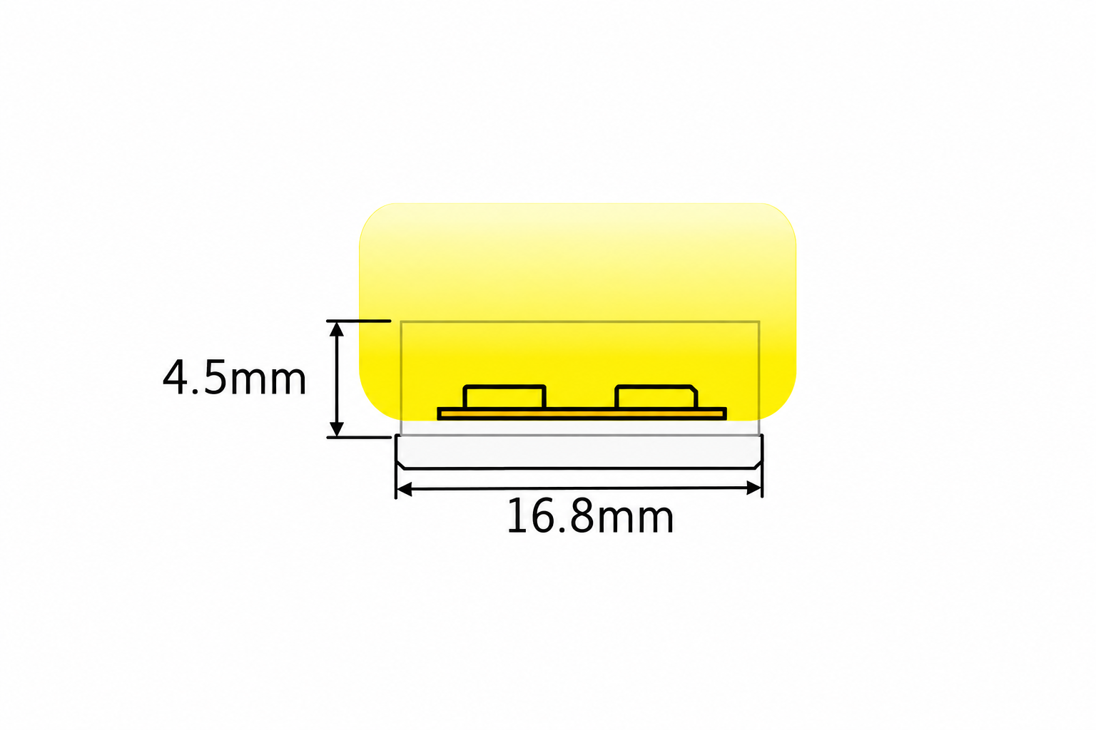 GD-RS-15-SIDE Dimensions