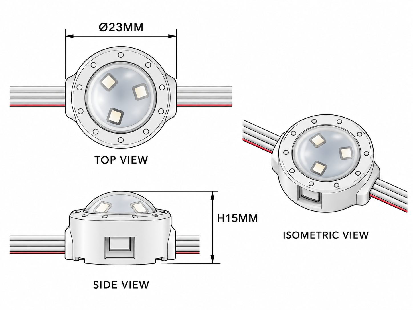 GD-P2315-03 dimensions
