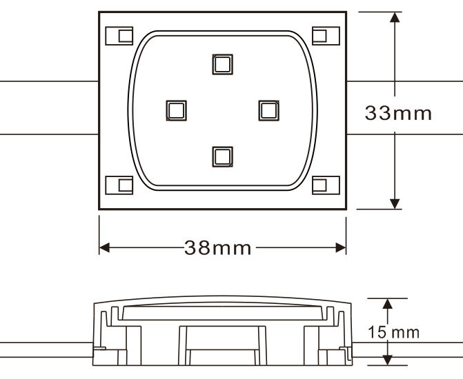 GD-P3338-04 dimensions