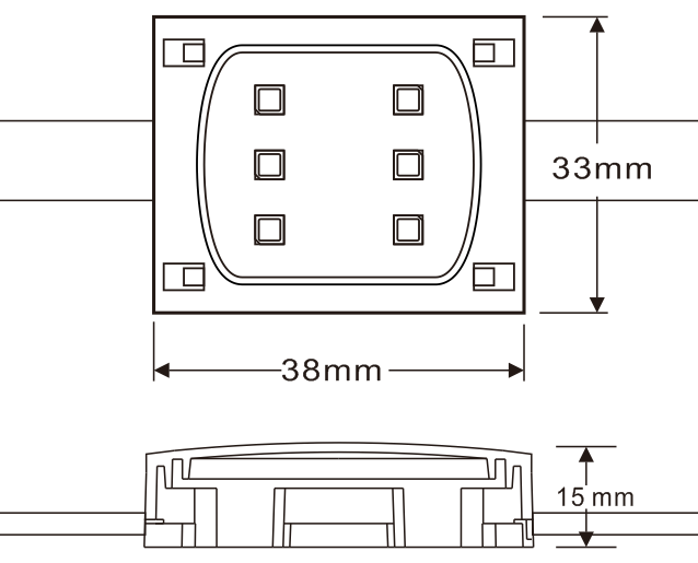 GD-P3338-06 dimensions