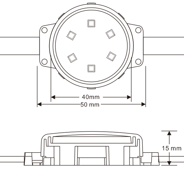 GD-P4015-06A dimensions