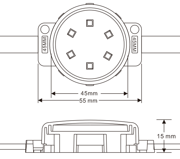 GD-P4515-06 dimensions