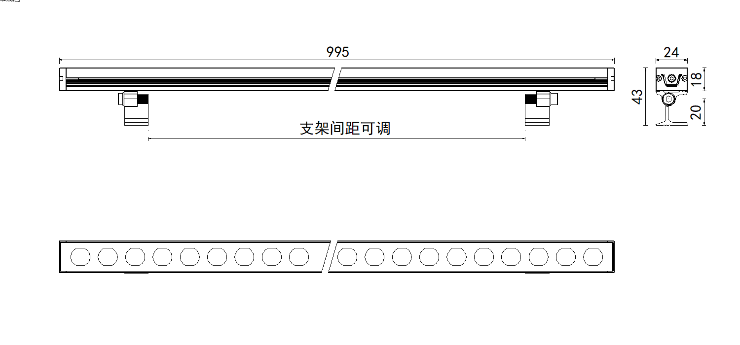GD-WW2418 product dimensions