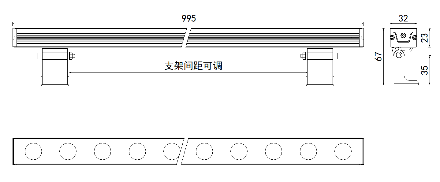 GD-WW3223 product dimensions