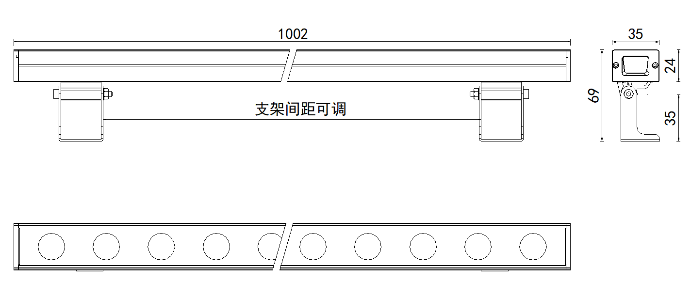 GD-WW3524 product dimensions