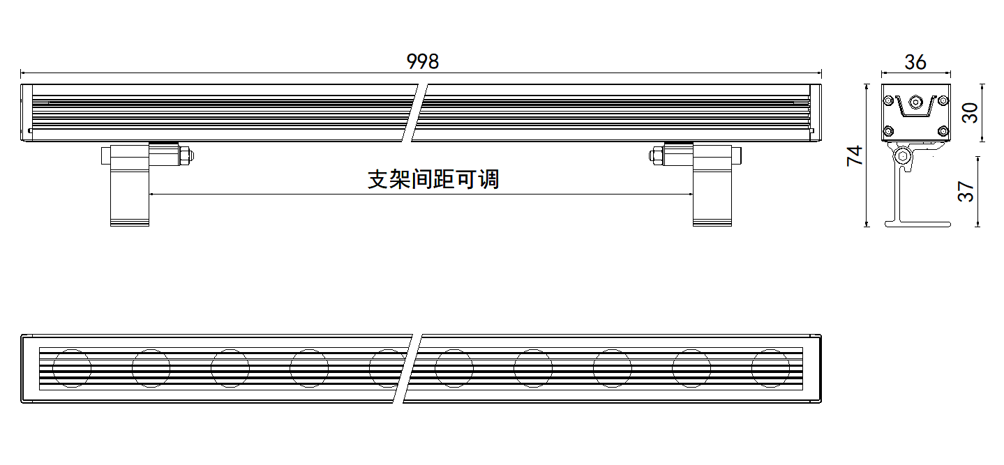 GD-WW3630-B product dimensions