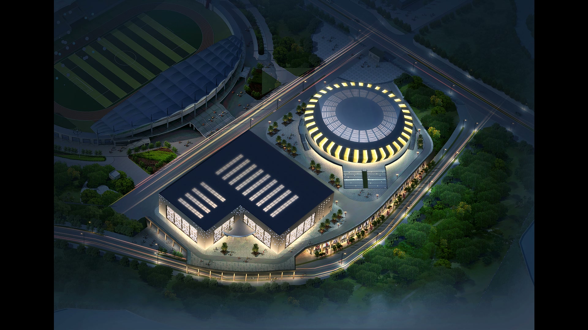 Stadium Pixel Lighting
